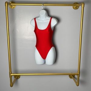 New American Apparel Malibu Poppy Swimsuit